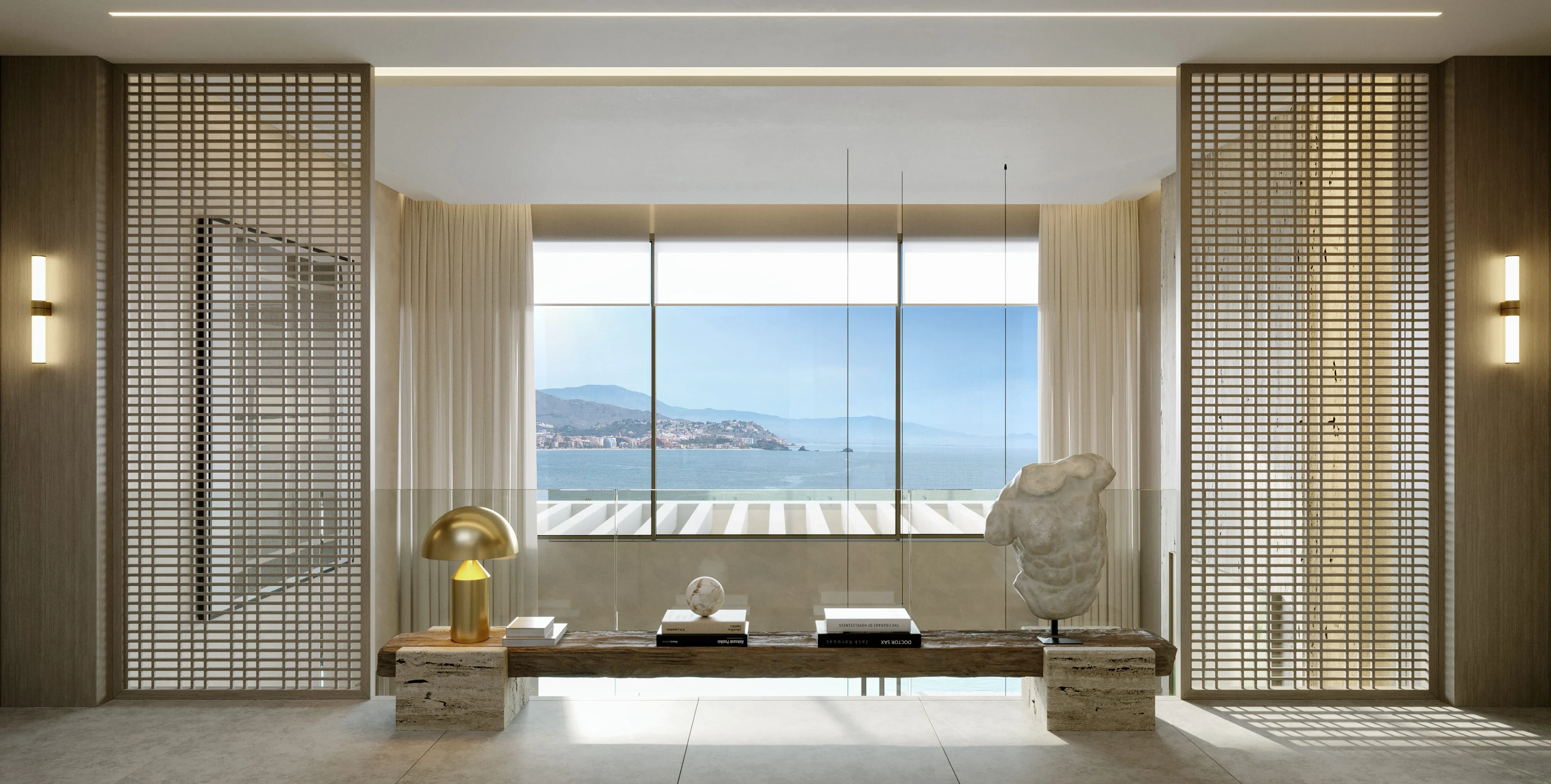 Brightbay Residences, Luxury Sea View Villa, Private Pool and Solarium