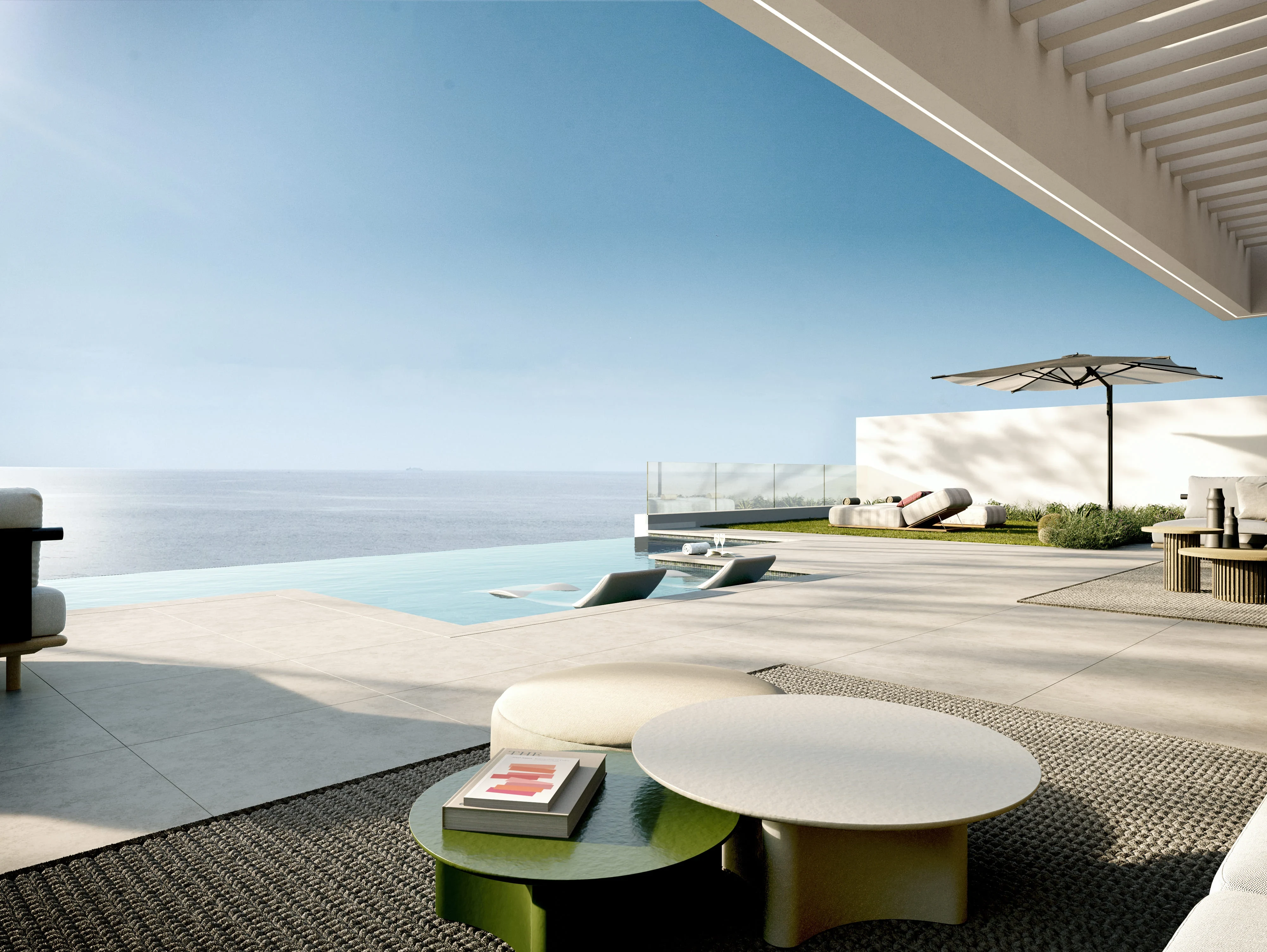 Brightbay Residences, Luxury Sea View Villa, Private Pool and Garden