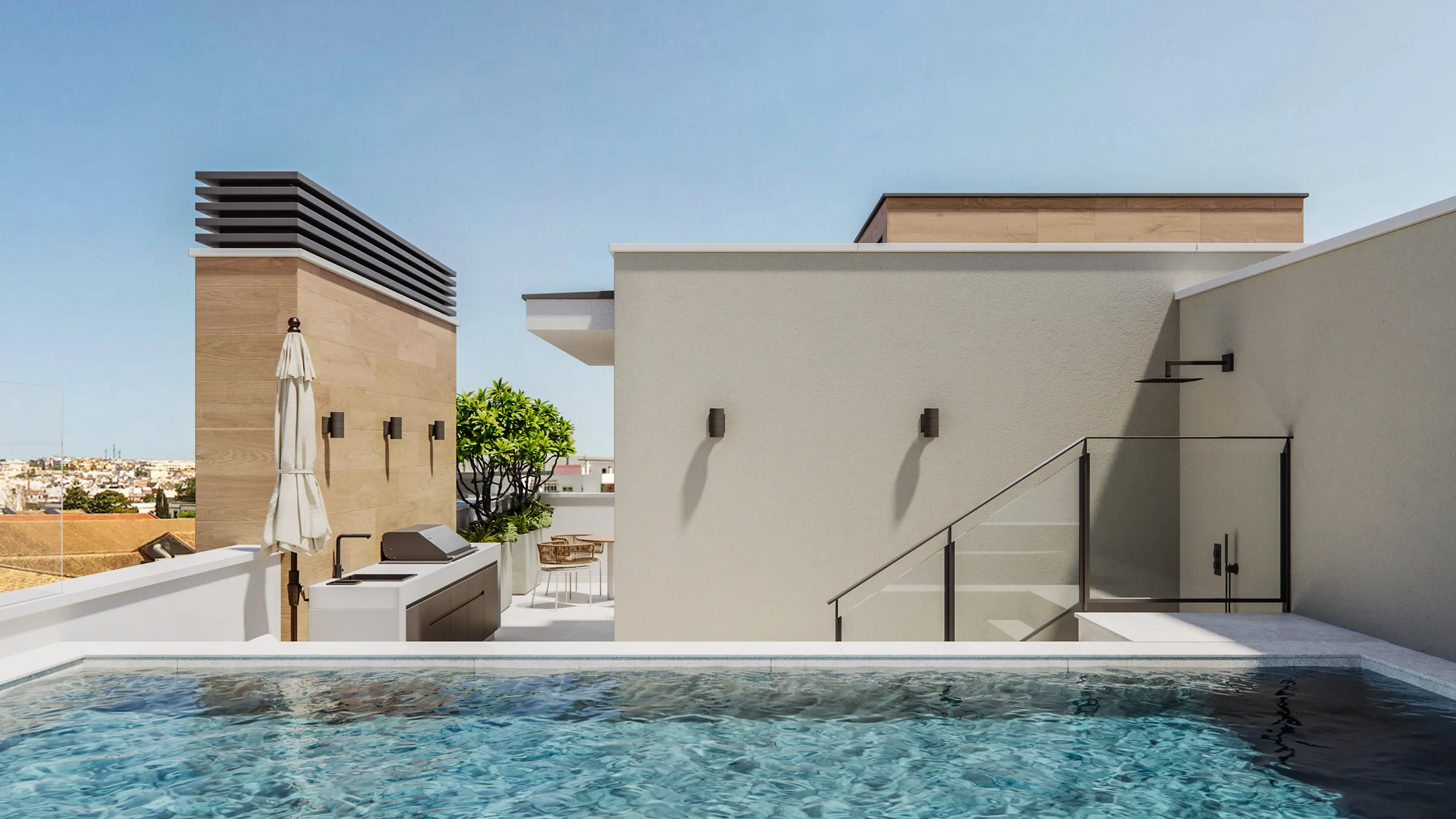 Santa Amalia, Classic Residence with Garden and Rooftop Pool, Fuengirola