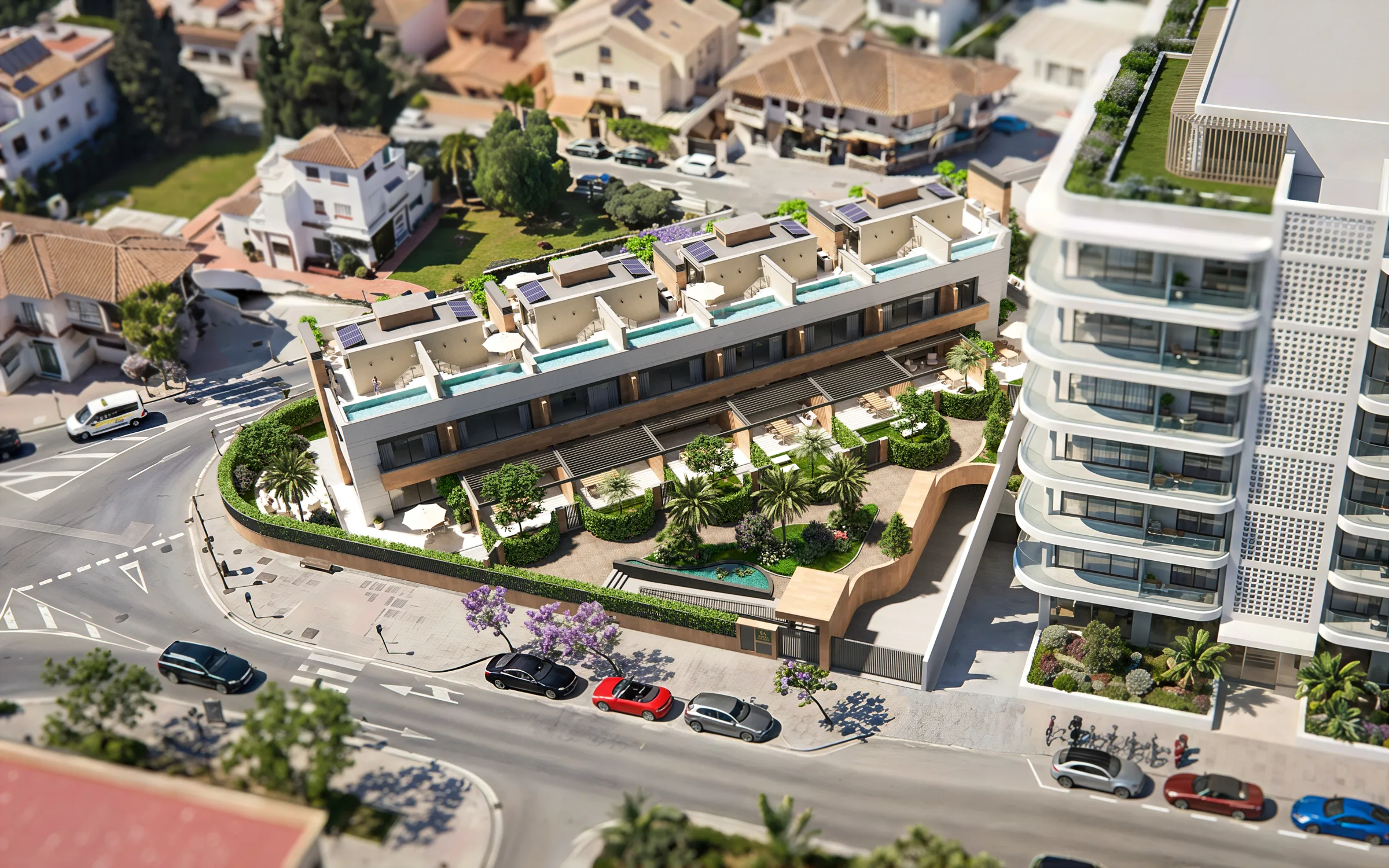 Santa Amalia, Classic Residence with Garden and Rooftop Pool, Fuengirola