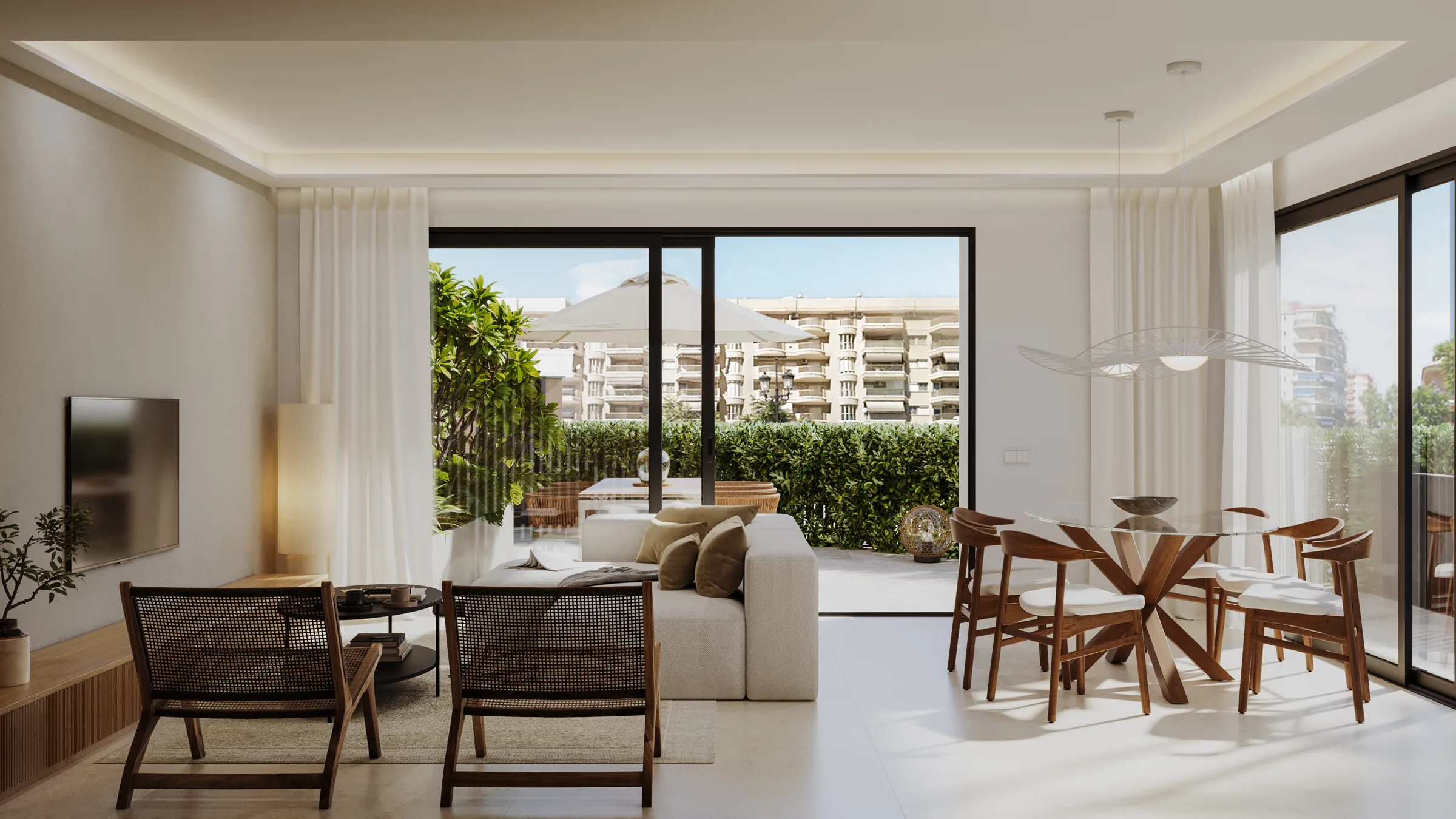 Santa Amalia, Grand Residence with Garden and Rooftop Pool, Fuengirola