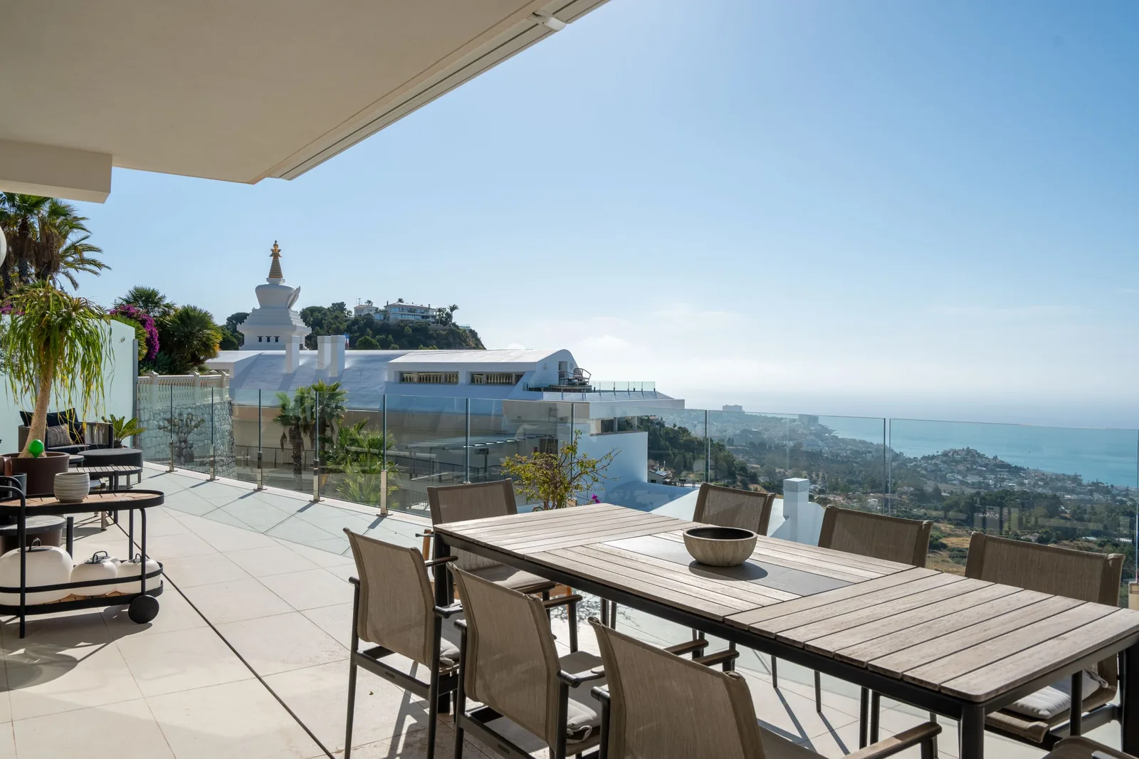 Stupa Hills, Corner Penthouse Duplex with Panoramic Sea Views, Benalmadena
