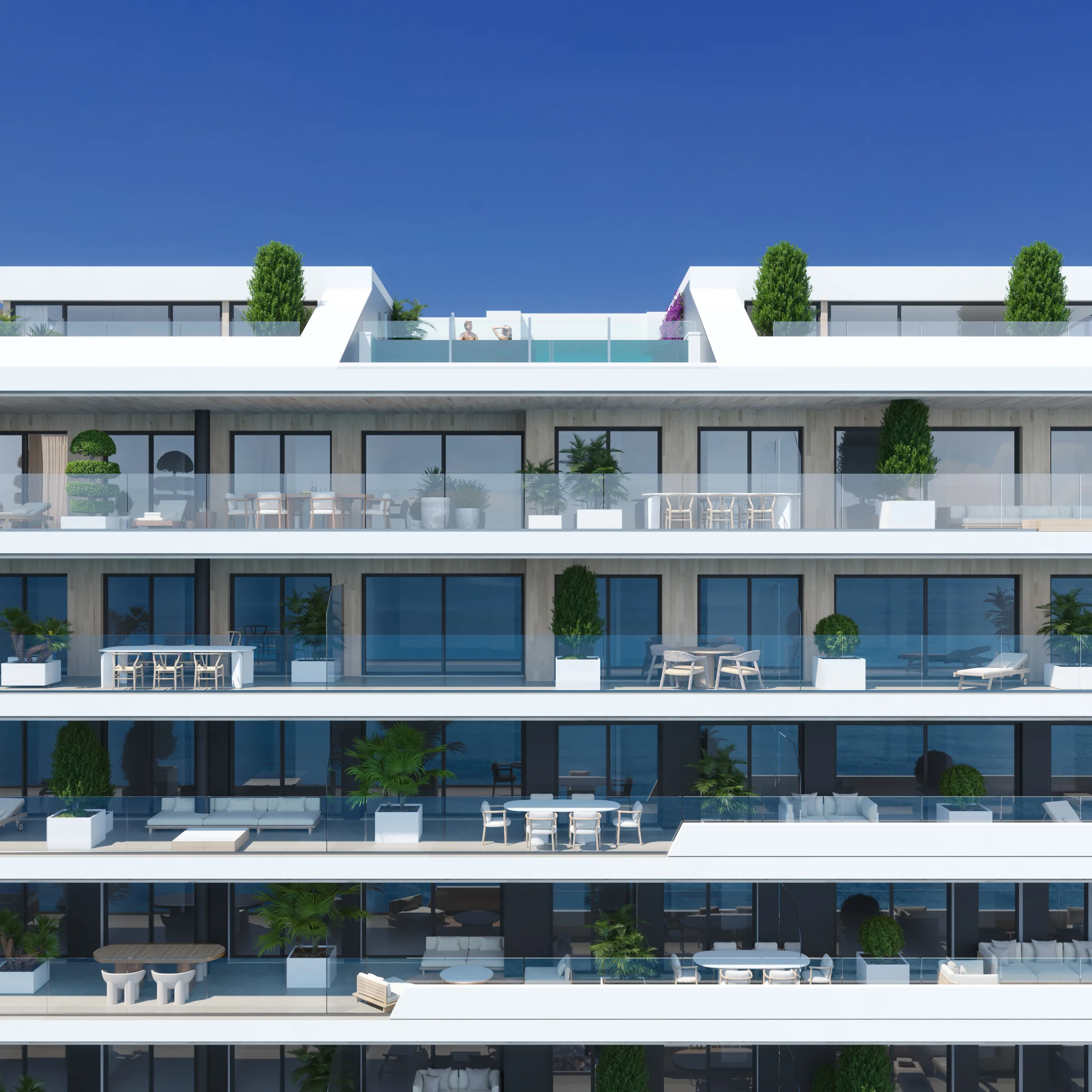 Torre Biznaga, Luxury 3-Bedroom Apartment with Sea Views, Carvajal
